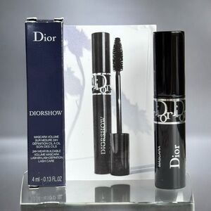 Christian Dior Diorshow Mini Mascara  - New in Box 😍090 Noir/Black Travel Size